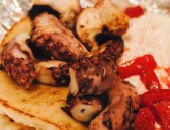 Cheap flights to Larnaca: Octopus pita
