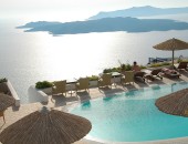 Hotel view Cheap flights to Santorini: Hotel view