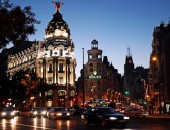 Cheap flights to Madrid: Gran Via