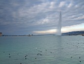Cheap flights to Geneva: Jet d'Eau