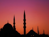 Istanbul, sunset