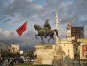 Tirana, flag