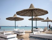 Hurghada, umbrellas