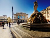 Montpellier, plaza Montpellier, plaza