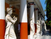 Corfu, statues