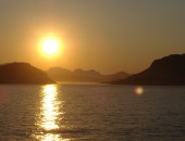 Olbia, sunset Olbia, sunset
