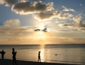 Mauritius, sunset