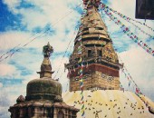 Nepal, stupa Nepal, stupa