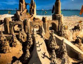 Cheap flights to Singapore: Sand castle