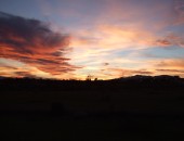 Almeria, sunset