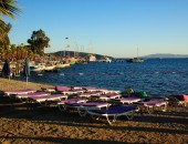 Cheap flights to Bodrum: Beach-side chairs