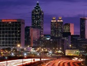 Atlanta, night