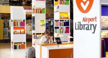 Schiphol Airport Library, a book-worm’s dream come true