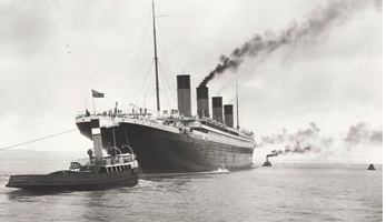 The Titanic hits London