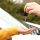 Handing over the keys for a rental car