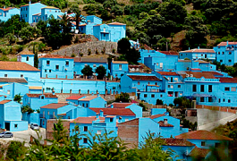 Júzcar… Spain’s very own Smurfville
