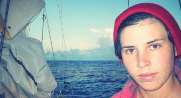 Emily, 29 years old and sailing solo around the world