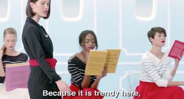 Air France’s new safety video is oh-so-fashionable