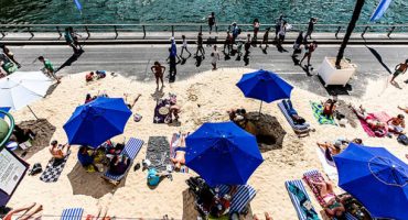 Paris’ city beaches are now open!
