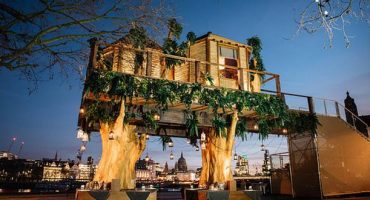 Stay in a luxury treehouse on London’s Southbank
