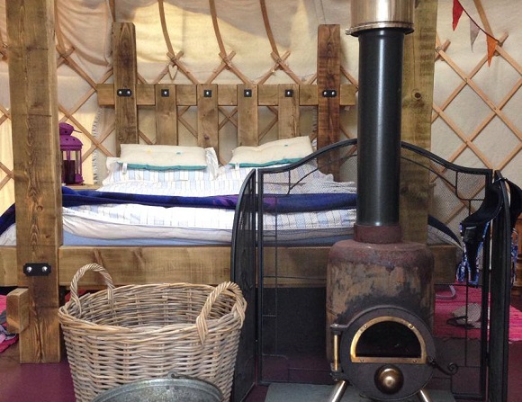 Inside a Secret Yurt in Wales