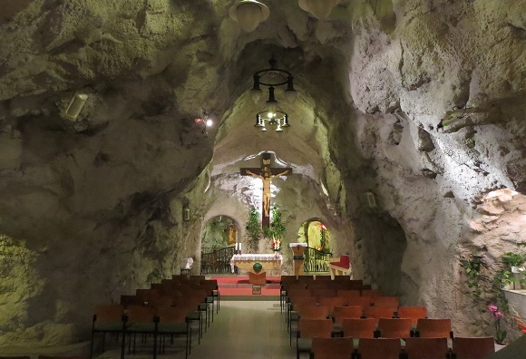 Underground cave church Budapest