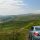 Car looking over the Lake District in England