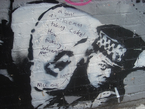 banksy curtain road