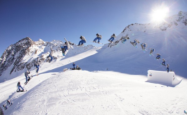 snowboarding
